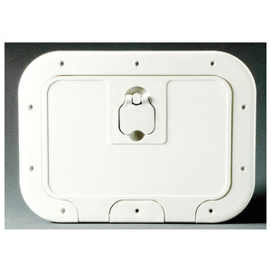 White locker w/lid 280 x 180 mm D-front